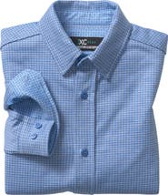 Johnston & Murphy Kids' XC Flex® Check Button-Up Shirt