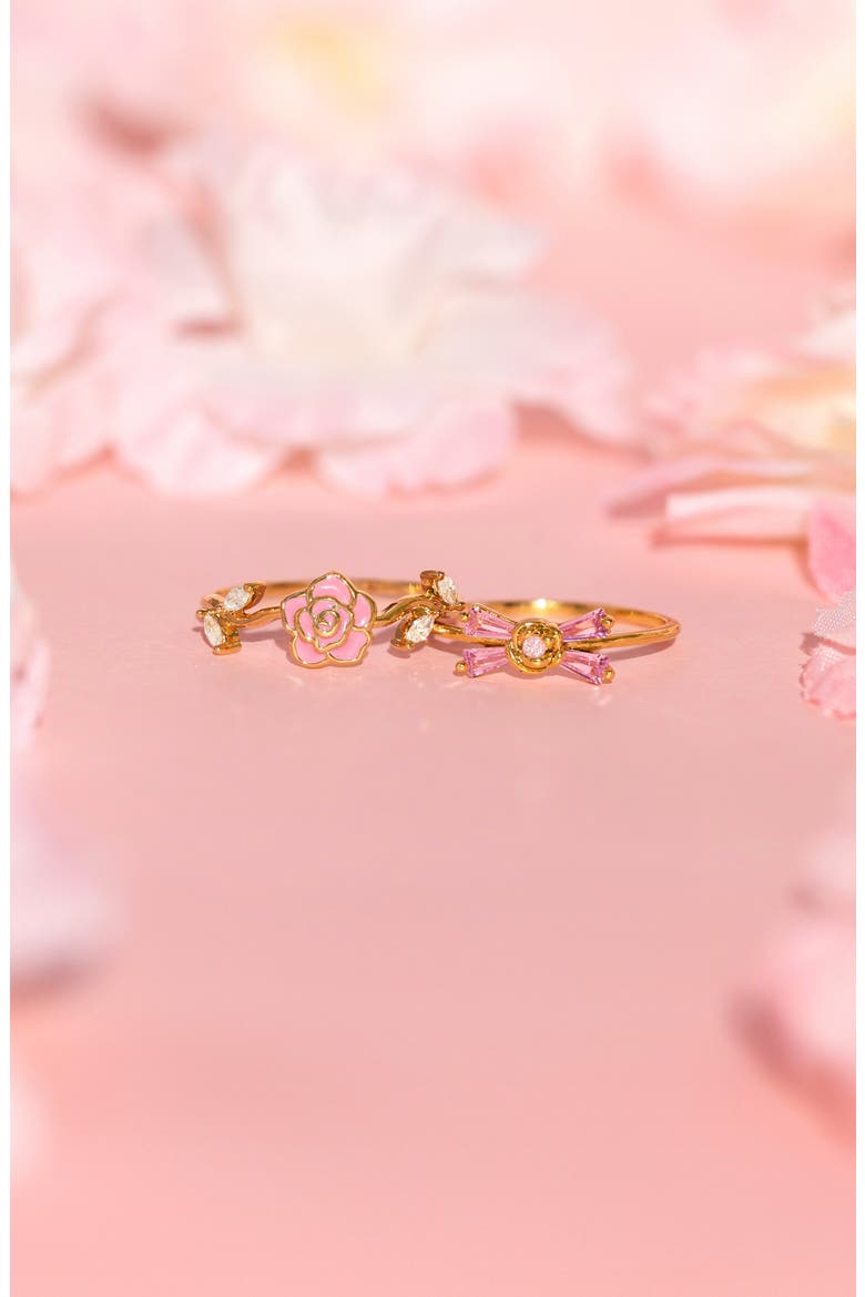 Rosebud Ring, Alternate, color, GOLD