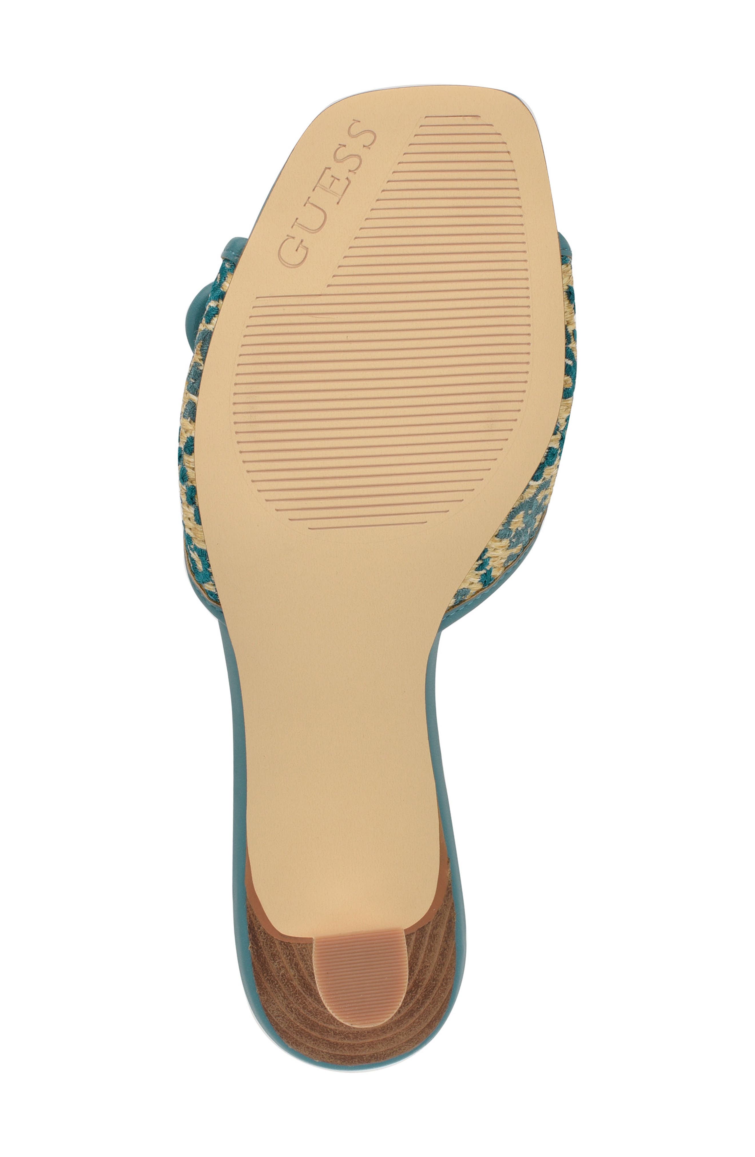 GUESS Dista 4 Sandal, Alternate, color, Light Blue