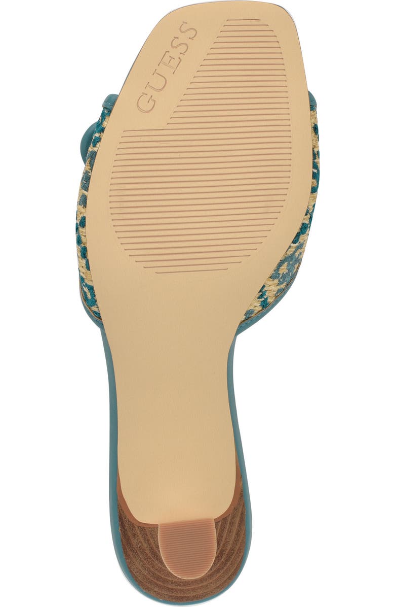 GUESS Dista 4 Sandal, Alternate, color, Light Blue