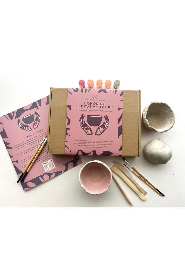 Honoring Meditative Art Kit, Main, color, Blush Pink