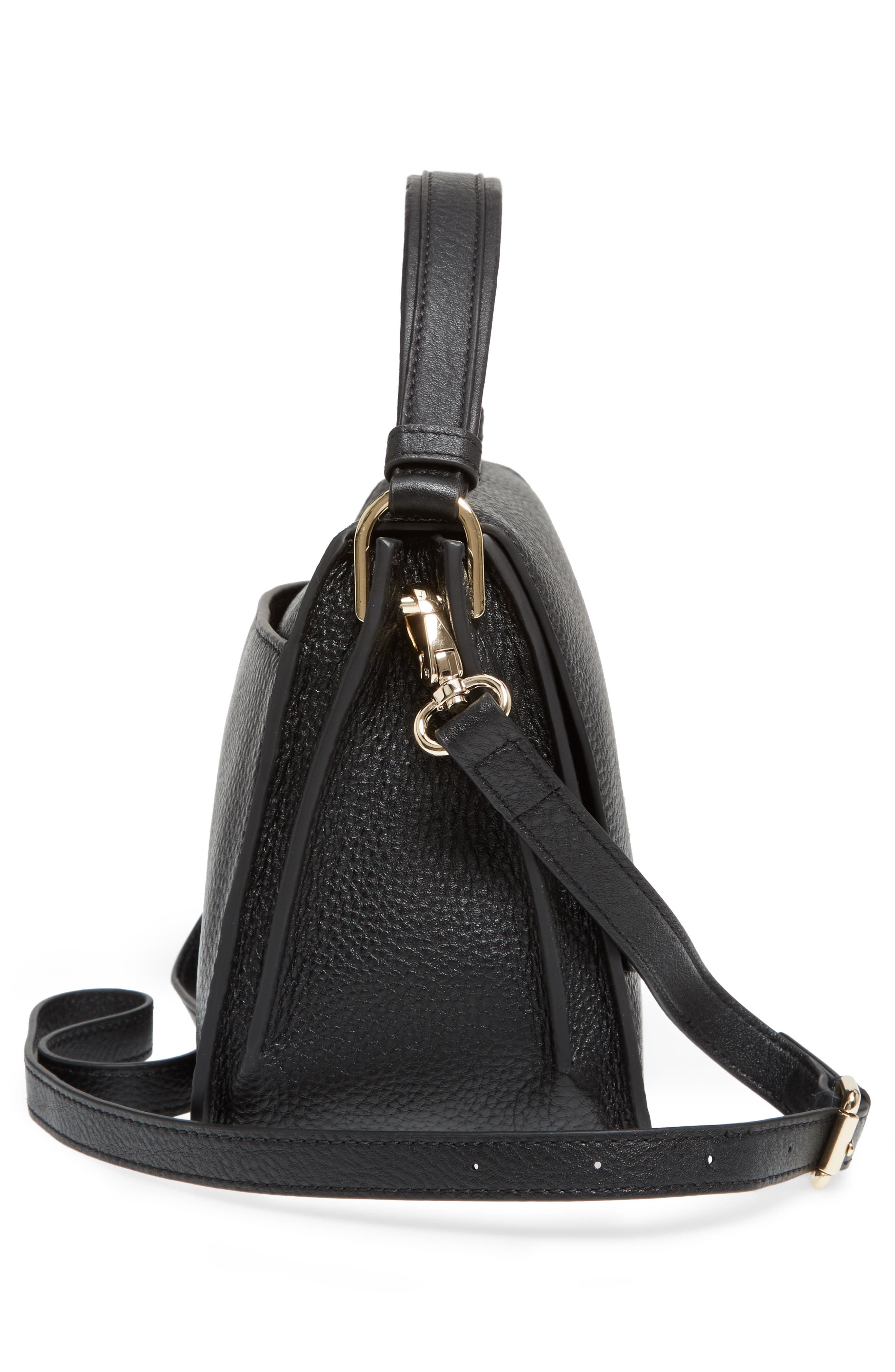CELINE DION Adagio Leather Satchel, Alternate, color, 