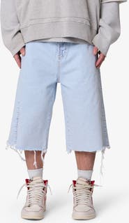 mnml Ultrabaggy Denim Cutoff Shorts