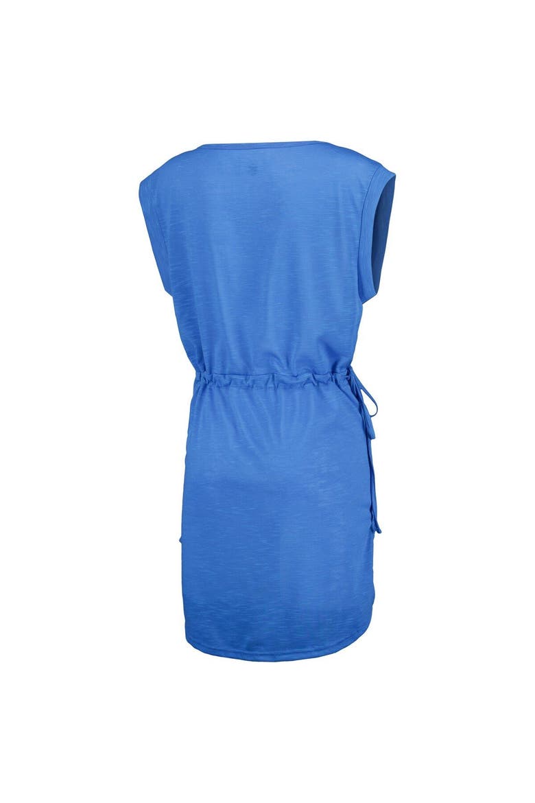 Women's G-III 4Her by Carl Banks Powder Blue Los Angeles Chargers G.O.A.T. Swimsuit Cover-Up, Alternate, color, Powder Blue