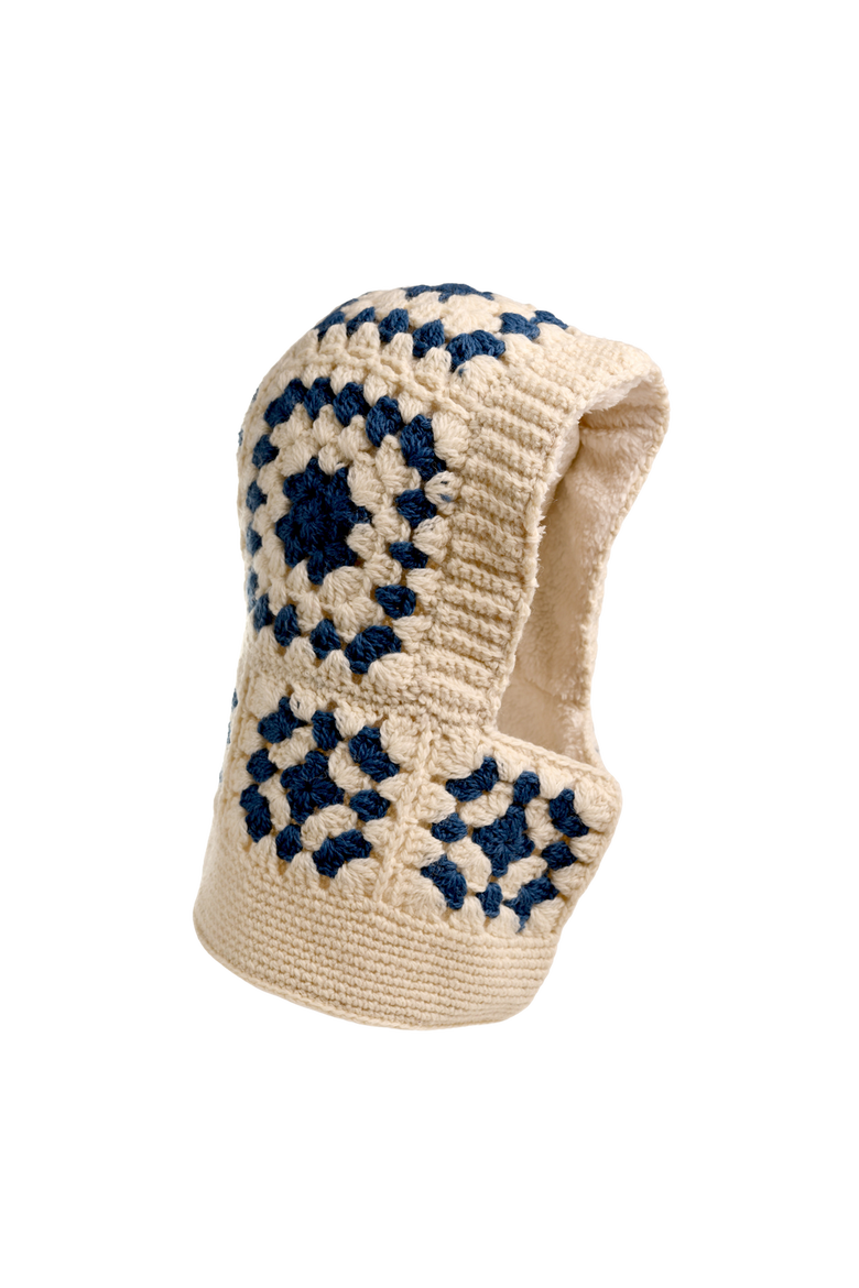 Crochet Patch Hood, Alternate, color, White