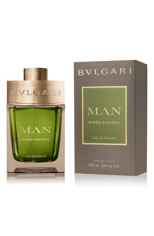 Bvlgari Jumbo Man Wood Essence Refillable Eau De Parfum In Transparent