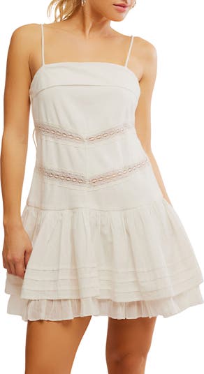 Bliss Stretch Cotton Minidress