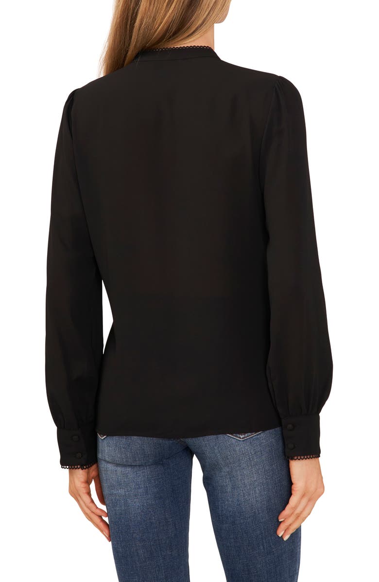 CeCe Circle Trim Shirt, Alternate, color,