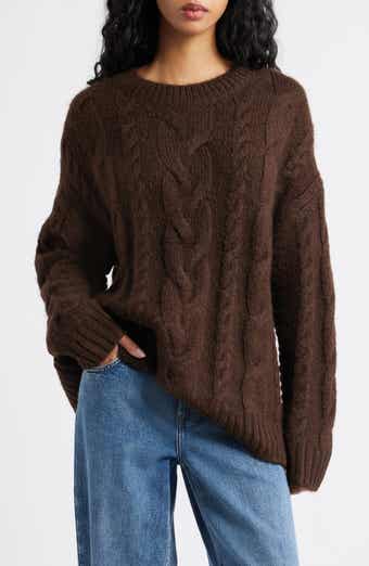 BP. Oversize Cozy Cable Sweater