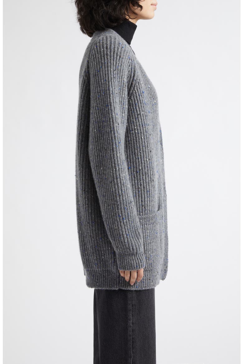 Norah Cashmere Donegal Rib Cardigan, Alternate, color, CAIRNGORM DONEGAL