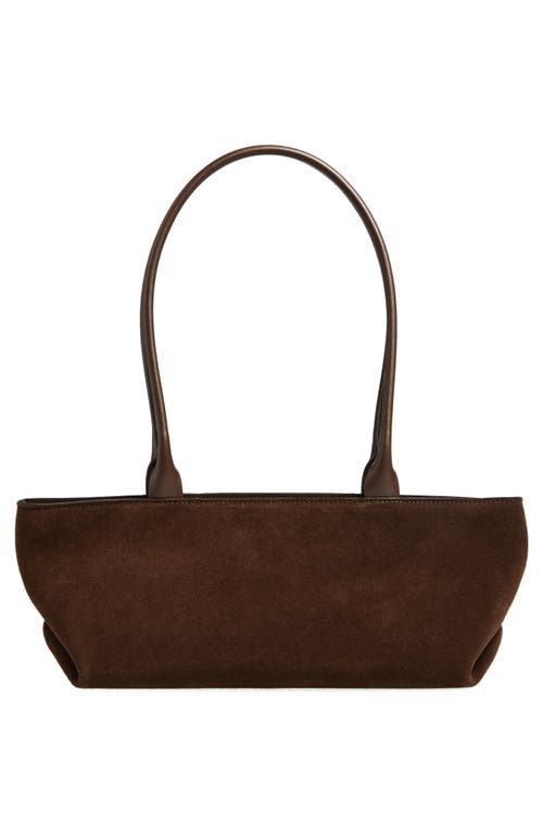 Demellier The New York Leather Shoulder Bag In Brown