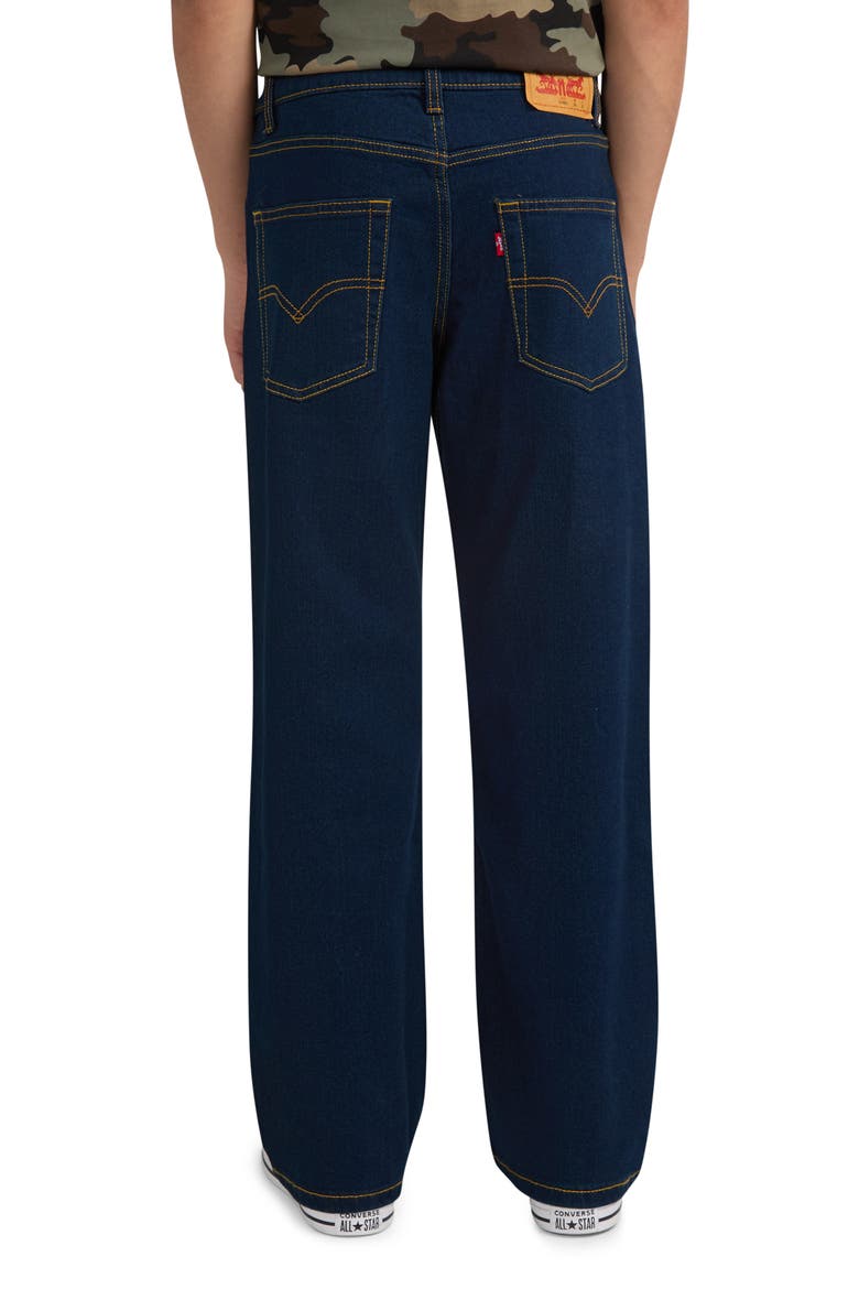 Kids' Loose Straight Fit Jeans, Alternate, color, ICE CAP