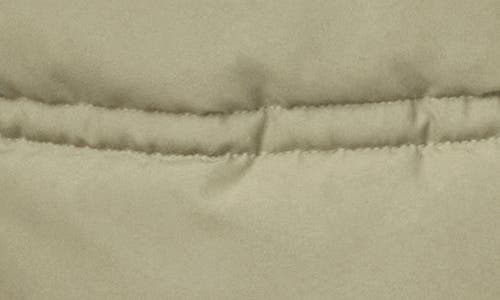 Bernardo Minimalist Double Needle Stitched Puffer Coat In Sage