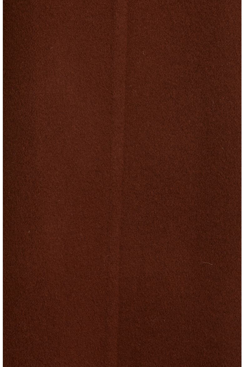 Belted Wool Blend Trench Coat, Alternate, color, MAHOGANY