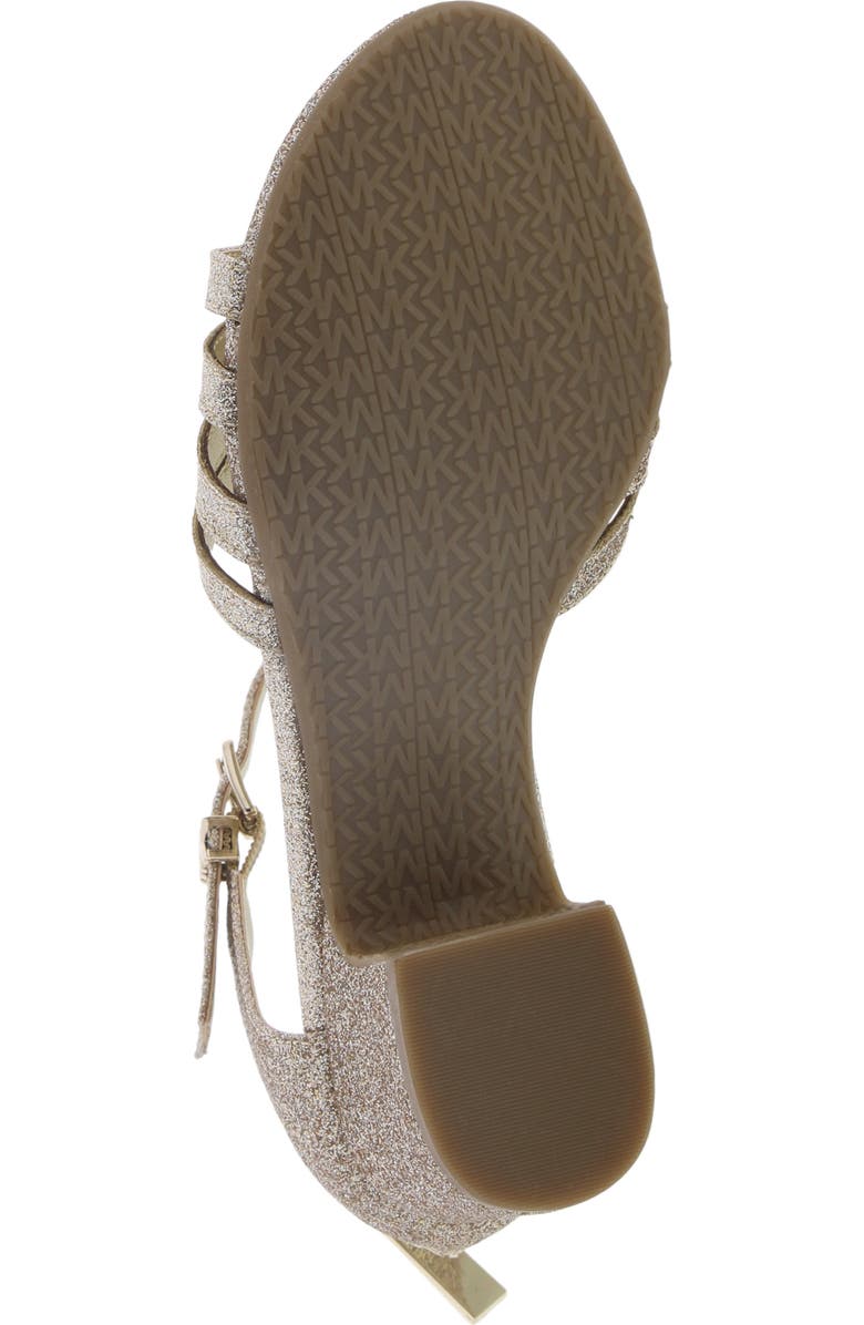 MICHAEL Michael Kors Gemini Joi Glitter Sandal, Alternate, color,