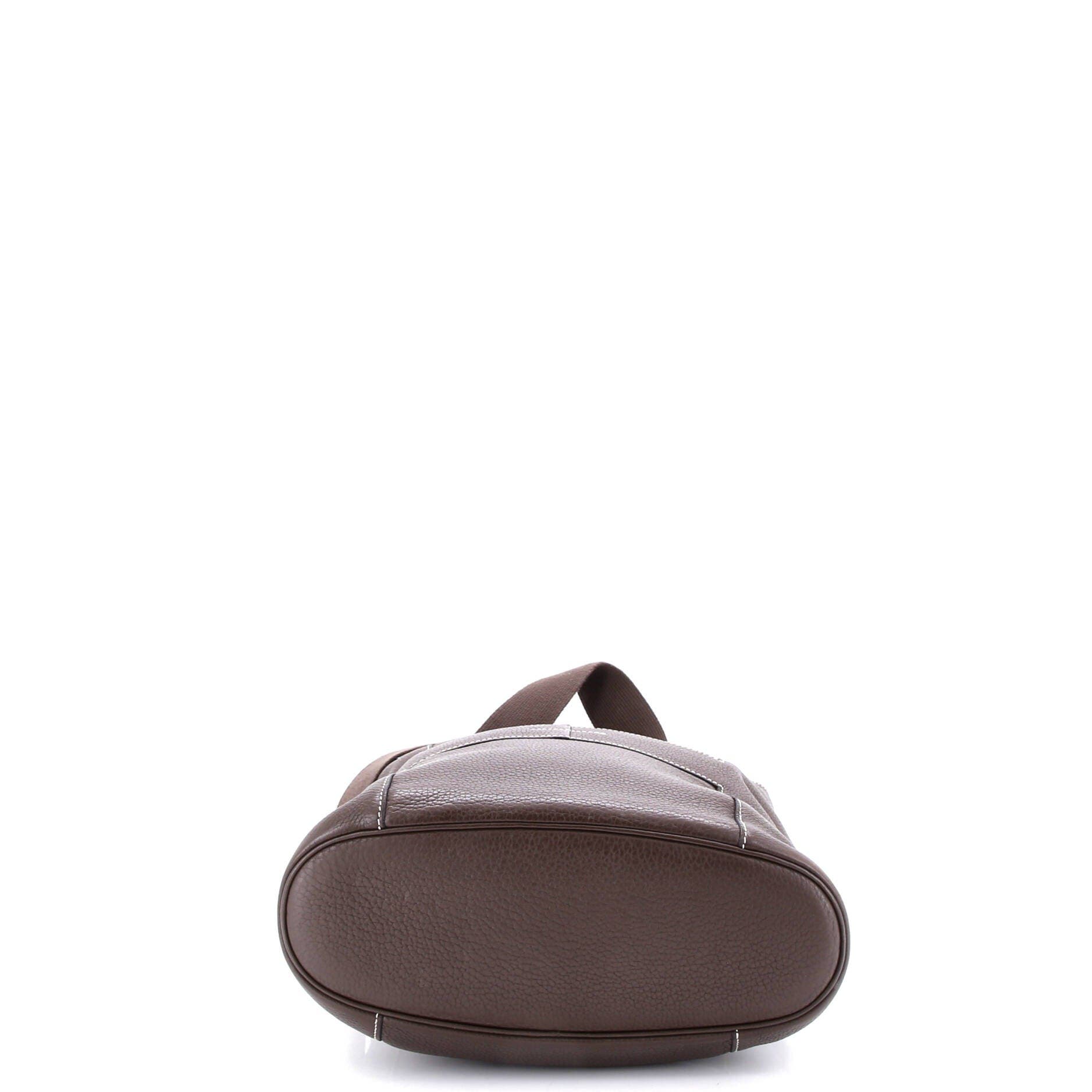 Pre-Owned Hermes Sac Good News Bag Leather PM, Alternate, color, Ebene