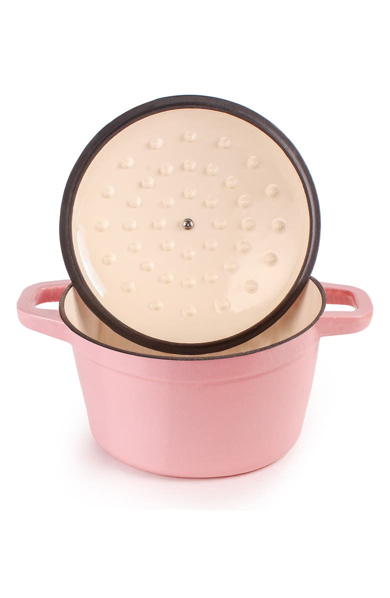BergHOFF Neo 4-Piece Cast Iron Set, Alternate, color, Pink