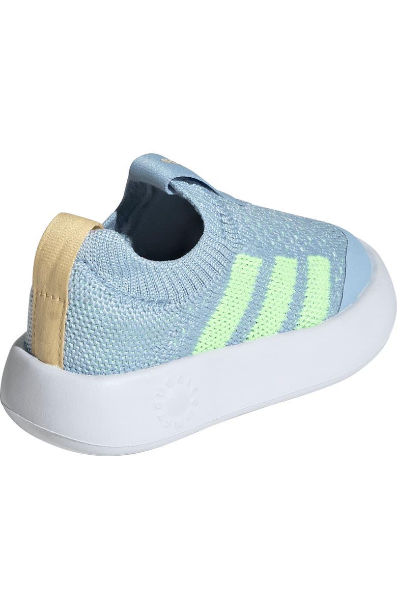 adidas Kids' Bubblecomfy Sneaker, Alternate, color, Clear Sky/ Yellow/ Orange