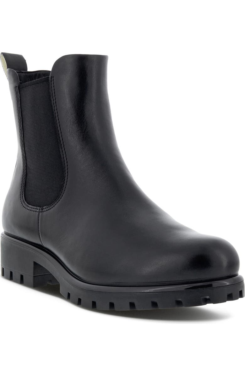 ECCO Modtray Chelsea Boot, Main, color, Black Leather