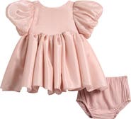 NORALEE Kids' Sofia Shimmer Dress & Bloomers Set
