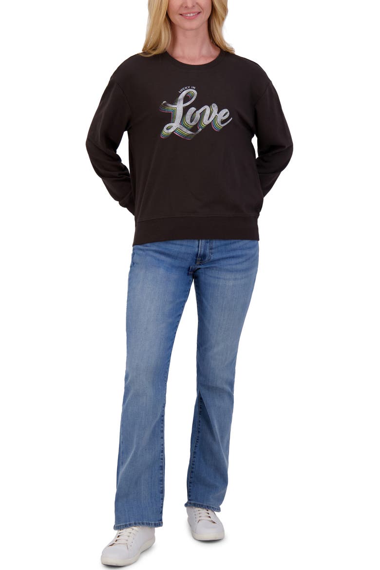 Long Sleeve Graphic T-Shirt, Alternate, color, JET BLACK