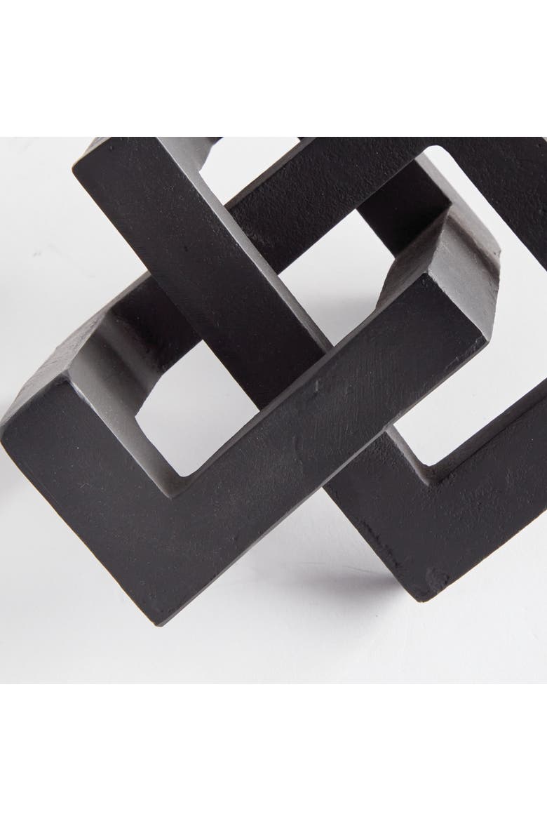Key Sculpture Decorative Object, Alternate, color, Black