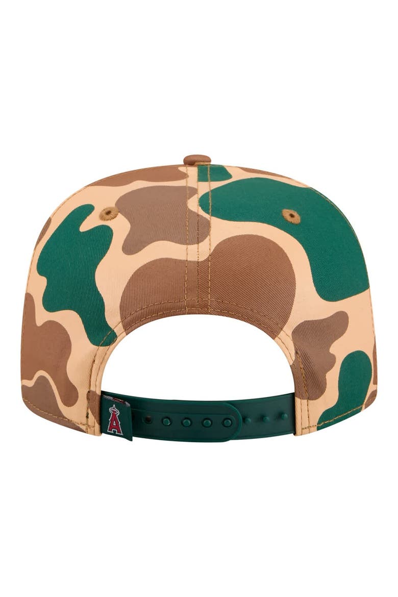 Men's New Era  Camo Los Angeles Angels Duck 19TWENTY Adjustable Hat, Alternate, color, Camo