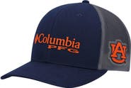 Columbia Men's Columbia Navy Auburn Tigers PFG Snapback Adjustable Hat