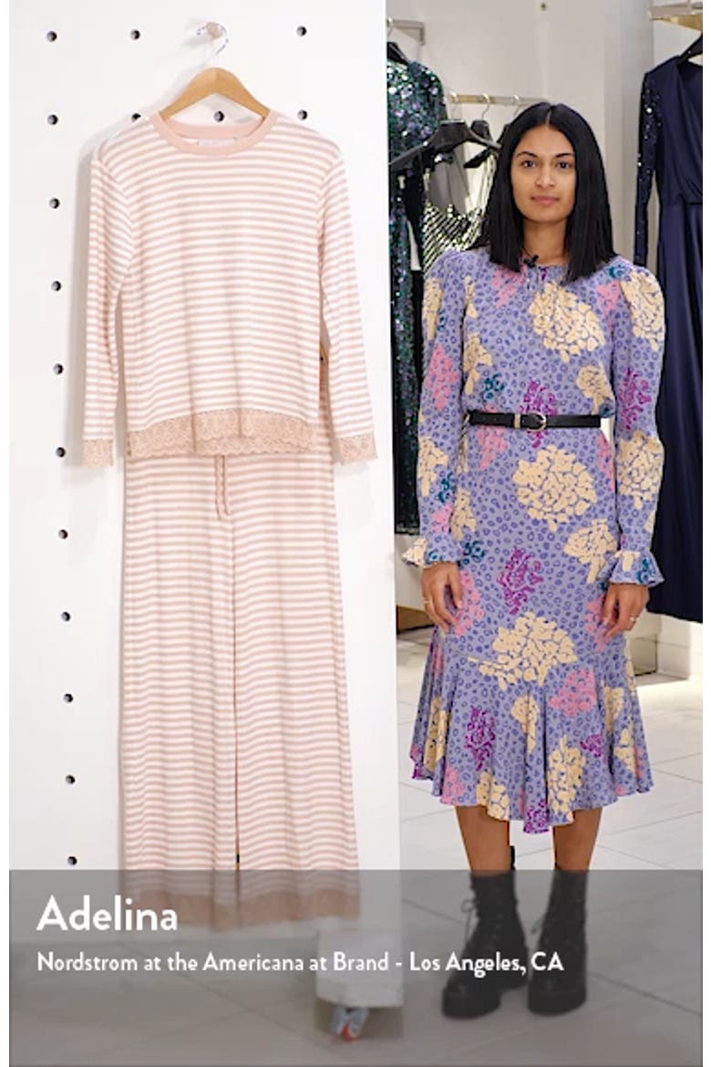 Lace Trim Pajamas video