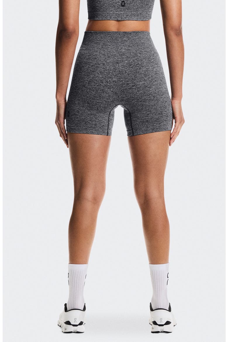 Studio Knit Bike Shorts, Alternate, color, GRAPHITE HEATHER