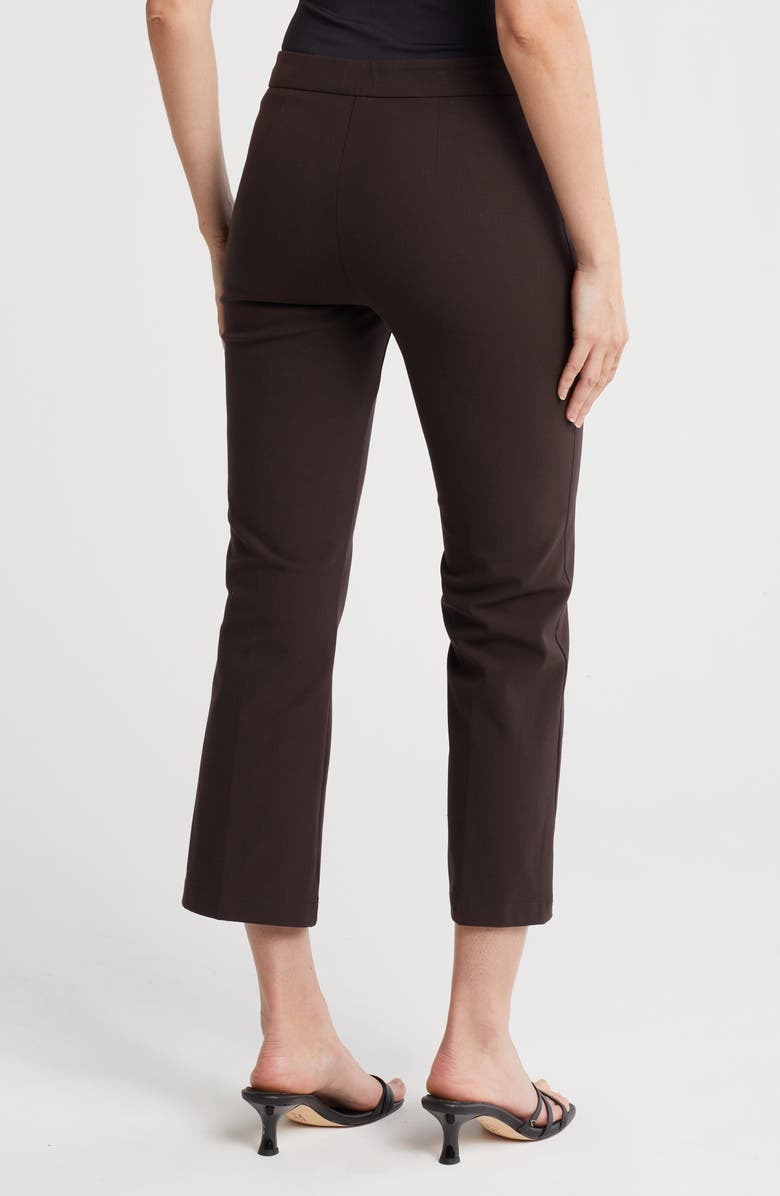 Theory Kick Crop Pants, Alternate, color, Hickory