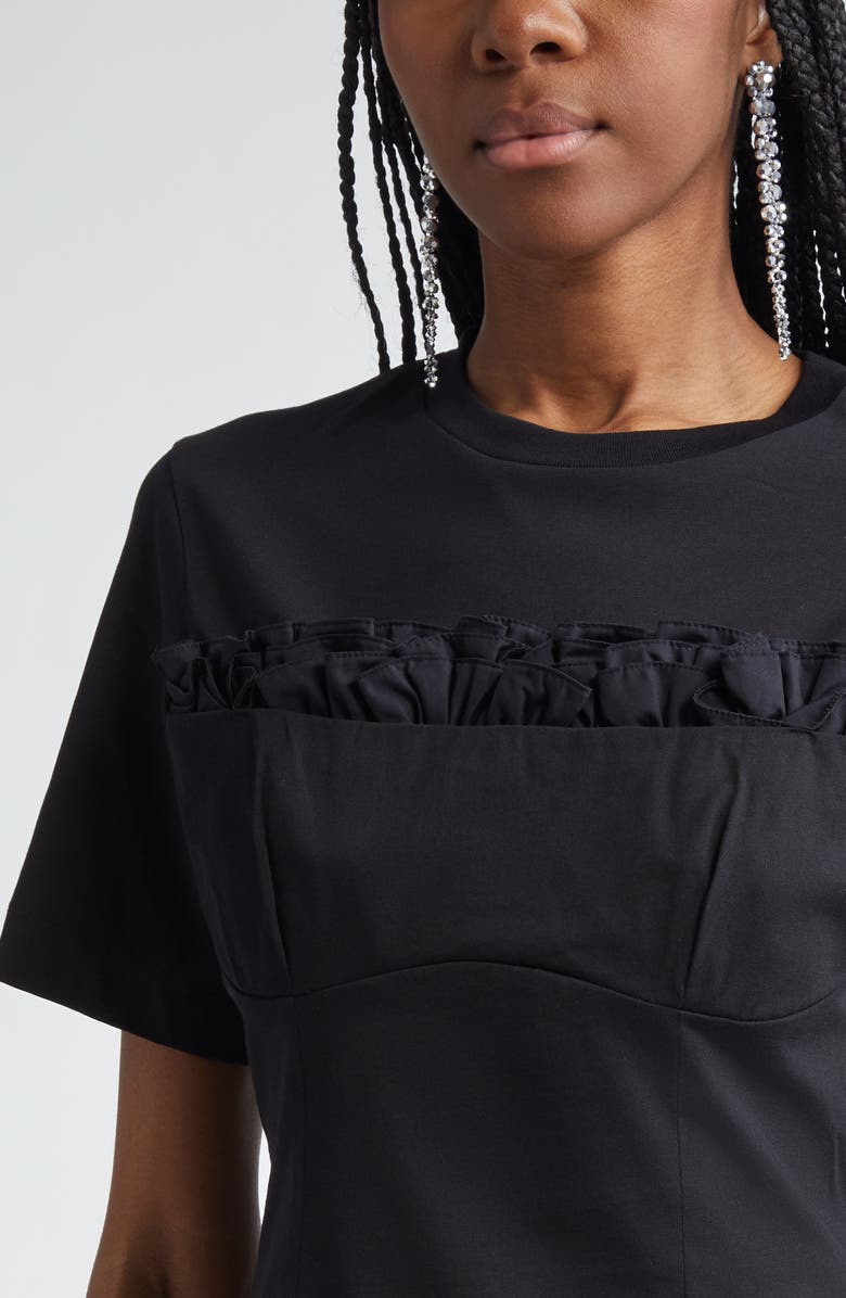 Simone Rocha Balconette Bust T-Shirt, Alternate, color, 