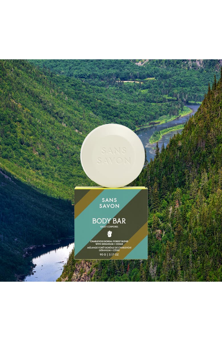 Sans Savon Body Bar Charlevoix Boreal Forest Blend, Alternate, color, NO COLOR