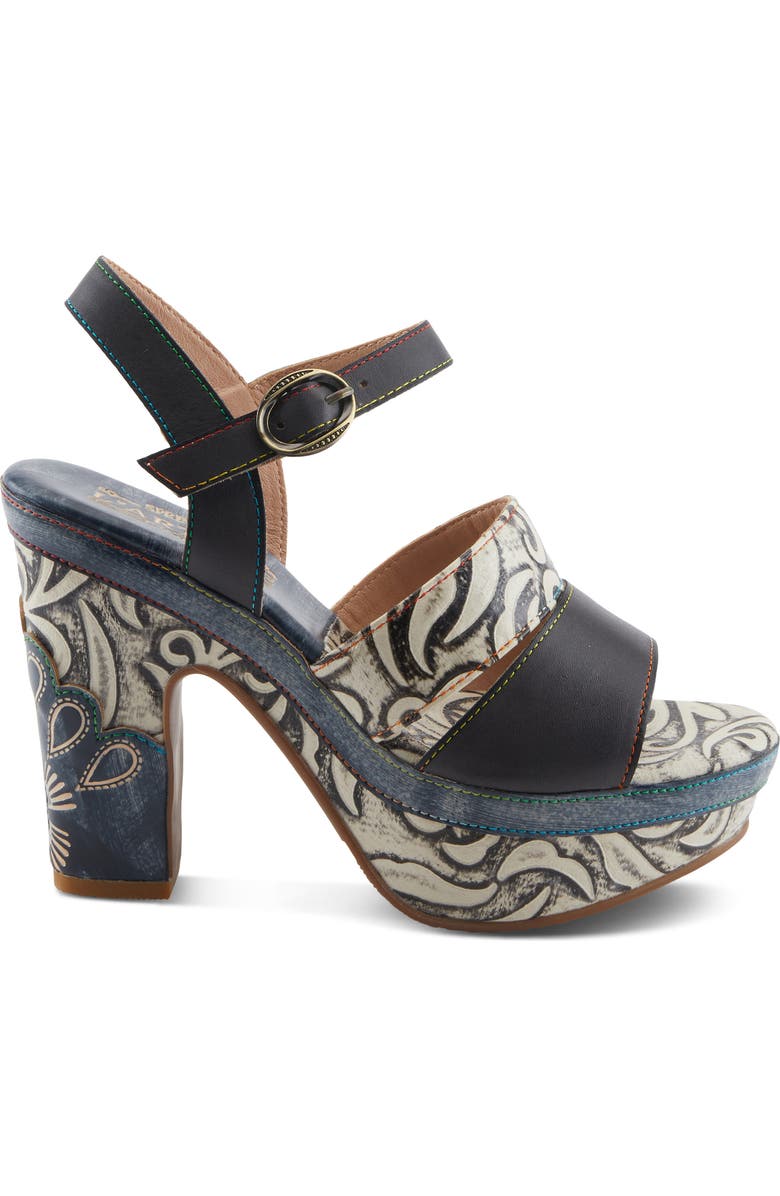 L
Artiste by Spring Step Hotstrut Platform Sandal, Alternate, color,