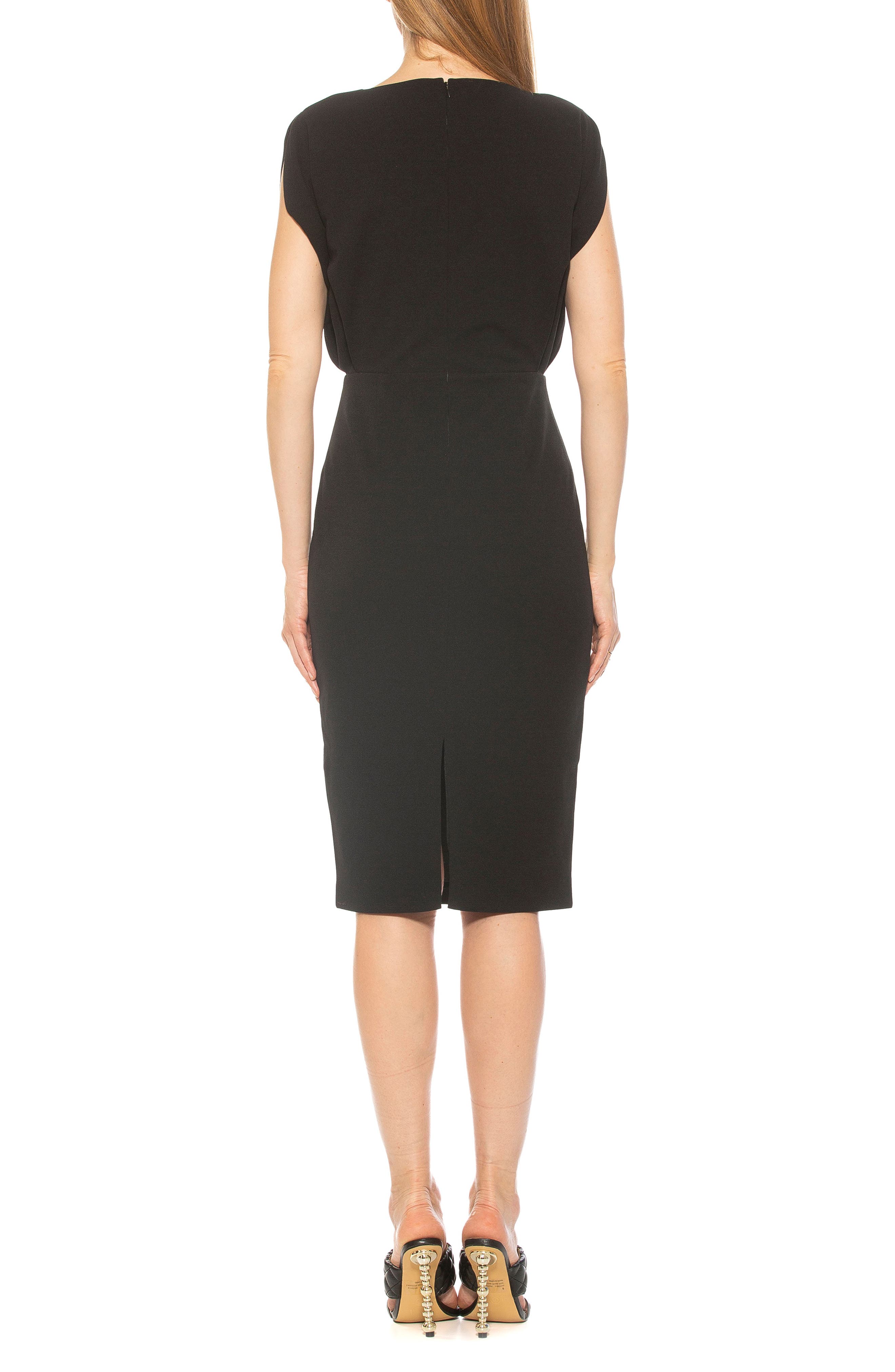 Alexia Admor Gianna Draped Boatneck Dress (Women) | Nordstromrack