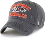 '47 Men's '47 Charcoal Cincinnati Bengals Seymoore Clean Up Adjustable Hat