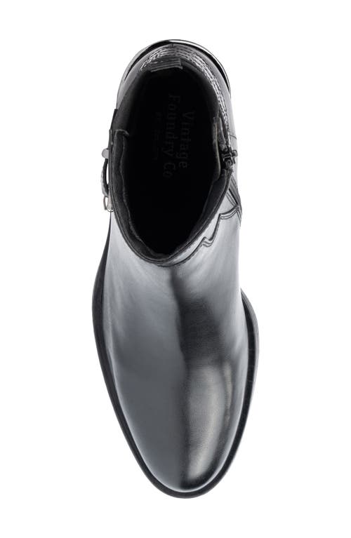 Vintage Foundry Sirena Moto Boot In Black