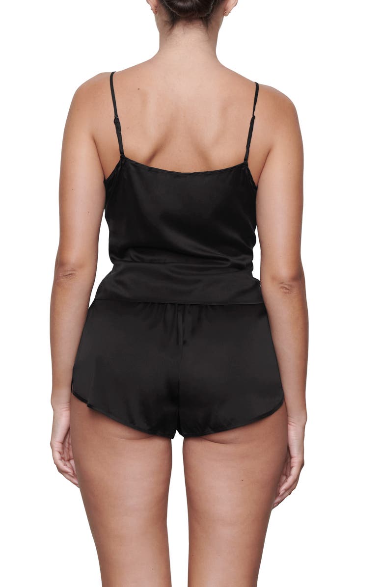 SKIMS Sand Washed Stretch Silk Sleep Tank, Alternate, color, 