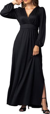 Kiyonna Kelsey Long Sleeve Maxi Dress