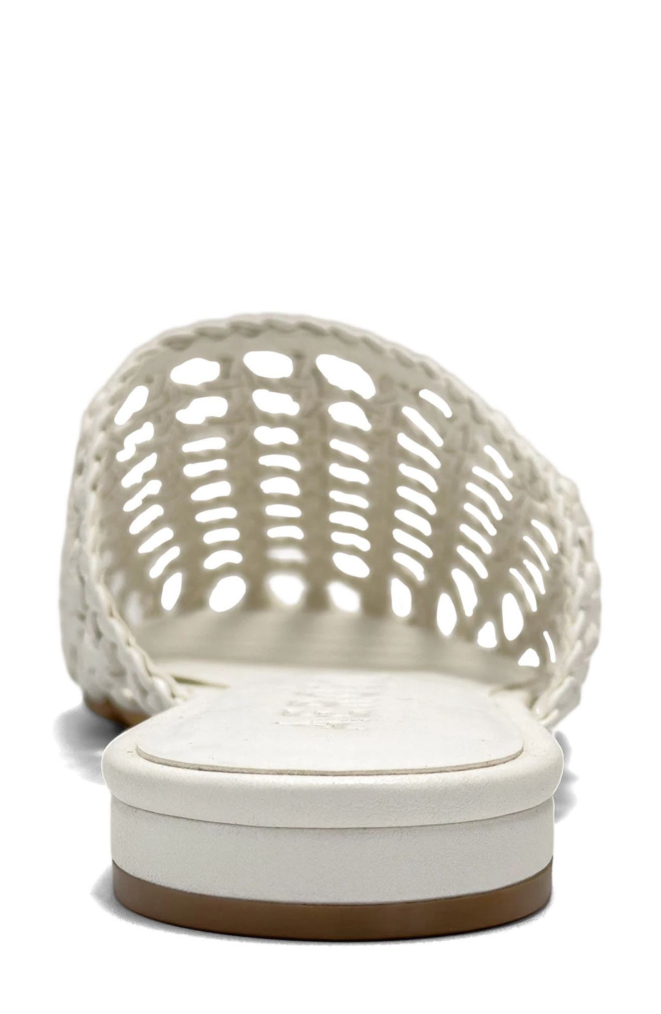 Assia Woven Mule, Alternate, color, WHITE OPEN WOVEN