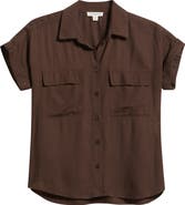 beachlunchlounge Kia Short Sleeve Button-Up Shirt