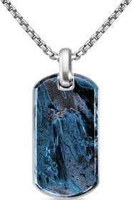 David Yurman Exotic Pietersite Stone Tag