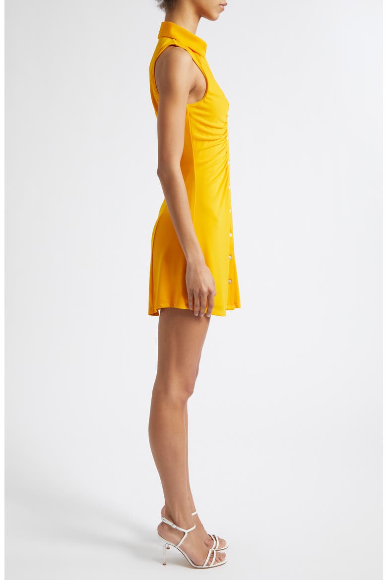 Melinda Sleeveless Minidress, Alternate, color, SAFFRON