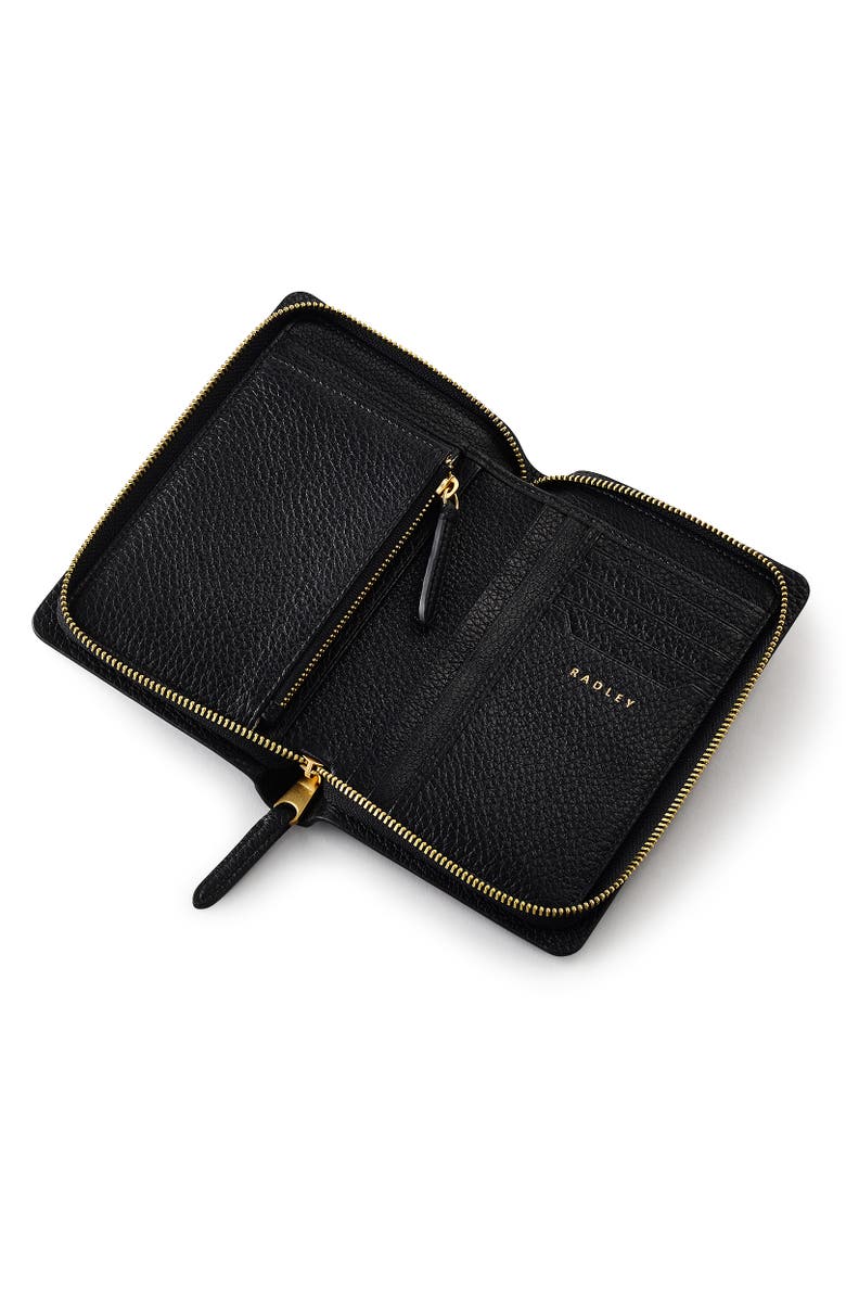 Radley The Chancery Medium Zip Around Wallet, Alternate, color, Black
