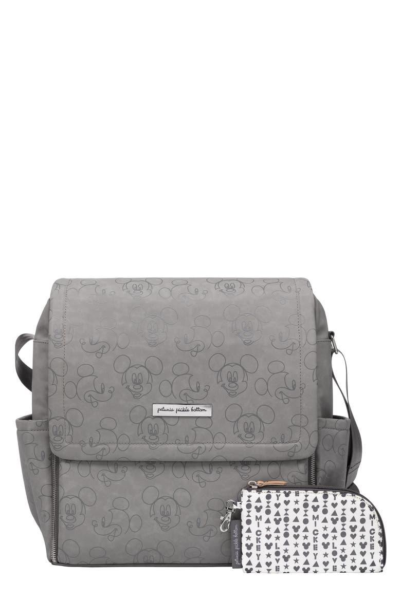 x Disney® Mickey Mouse Boxy Diaper Bag, Main, color, LOVE MICKEY MOUSE