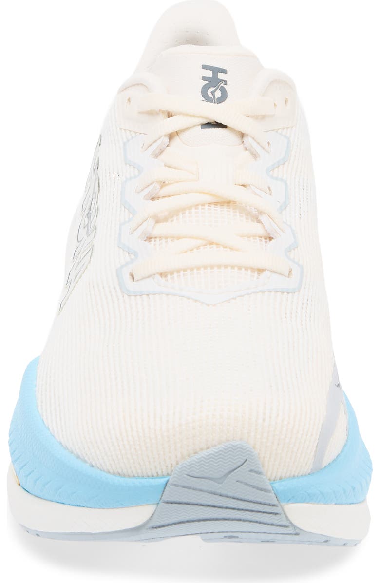 HOKA Mach X 3 Running Shoe, Alternate, color, White / Alabaster