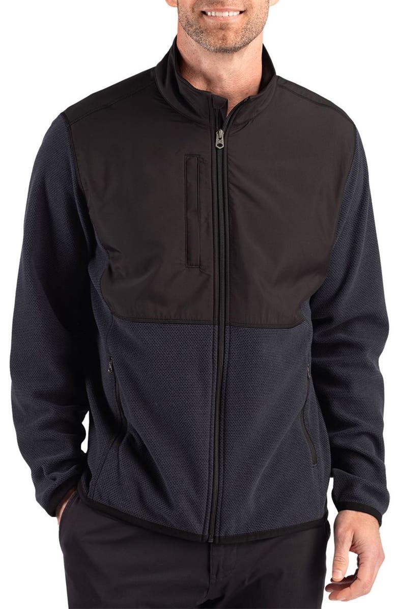 CBUK by Cutter & Buck Hunts Point Epic Comfort Mixed Media Jacket, Main, color, 