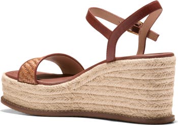COLE HAAN 人気 Cloudfeel Keeton エスパドリーユ サンダル Women's Cloudfeel Keeton Espadrilles Flatforms in White