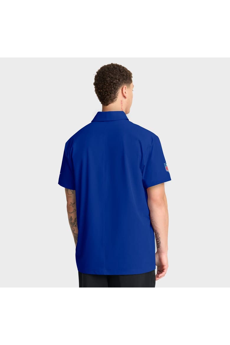 Men's Nike Royal Buffalo Bills Sideline City Pride Woven Performance Polo, Alternate, color, Royal