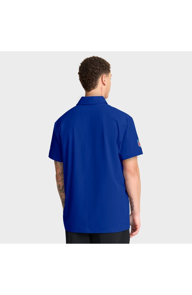 Nike Men's Nike Royal Buffalo Bills Sideline City Pride Woven Performance Polo, Alternate, color, Royal